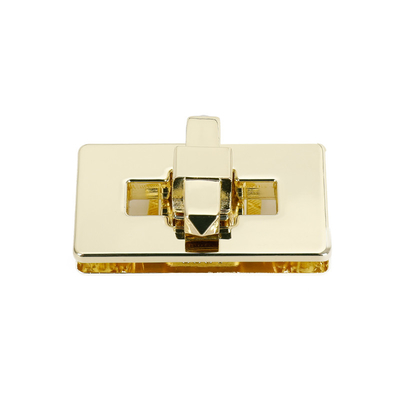 Bright Gold handtas Twist Lock metalen slot voor handtas portemonnee portemonnee