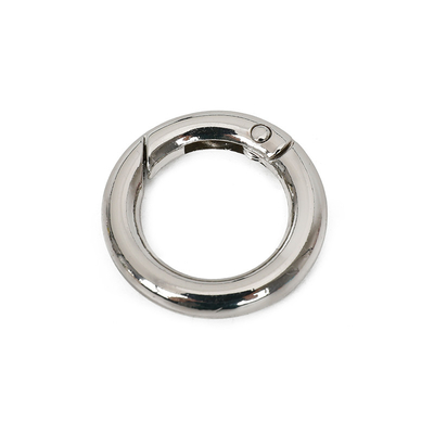 Herbruikbare handtas ringen hardware ronde ring portemonnee riem lus sluiting haak gesp