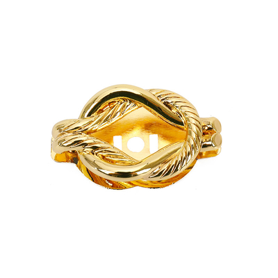 4 cm handtasvergrendelingshardware met dubbelzijdige opwinddecoratie Gouden kleur